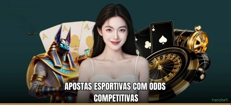 Imagem promocional do aplicativo mobile da hanzbet